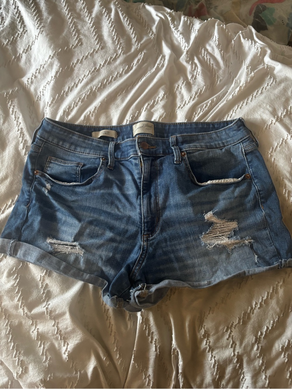 Universal Threads (Target) Distressed Denim Shorts
